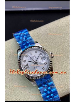 Rolex Datejust 179174 28MM Swiss Replica in 904L Steel in White Dial - 1:1 Mirror Replica