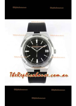 Vacheron Constantin Overseas 1:1 Mirror Swiss Replica Watch in Black Dial