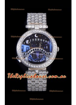 Van Cleef & Arpels Lady Arpels Pont des Amoureux Watch in Swiss Automatic Movement