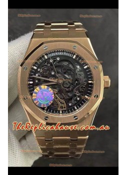 Audemars Piguet Royal Oak Double Balance Wheel Openworked Edition 1:1 Mirror Swiss Replica Watch 