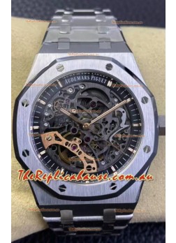 Audemars Piguet Royal Oak Double Balance Wheel Openworked Edition 1:1 Mirror Swiss Replica Watch 