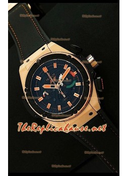 Hublot Big Bang King Power Formula 1 INDIA Edition Swiss Watch in Pink Gold