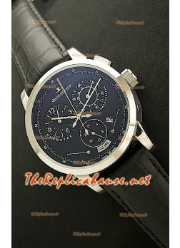 Jaeger LeCoultre Duometre Japanese Watch in Steel