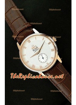 Omega Deville Japanese Automatic Watch in Pink Gold