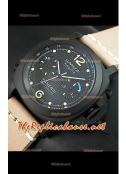 Panerai Subsersible Regatta Rattrepante PVD Japanese watch
