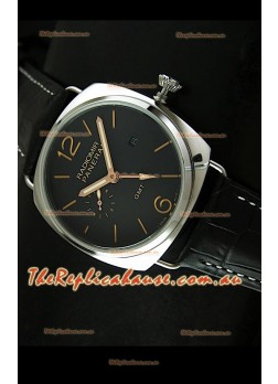 Panerai Radiomir GMT Japanese Replica Watch in Black Dial