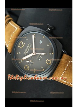 Panerai Radiomir PAM497 10 Days Japanese Replica Watch in PVD Case