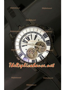 Roger Dubuis Excalibur Chronoexcel Dual Tourbillon in PVD Casing