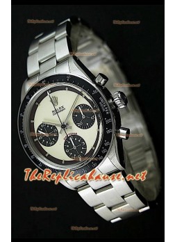 Rolex Cosmograph Daytona 6265 Vintage White Dial Black Bezel