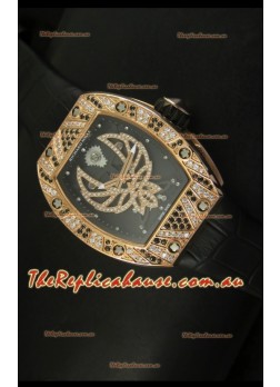 Richard Mille RM051 Tourbillon Swiss Timepiece in Pink Gold Case
