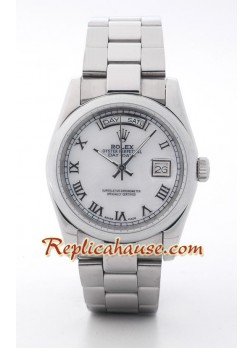 Rolex Day Date Silver ROLX521