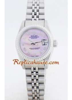 Rolex DateJust - Silver-Lady's ROLX88