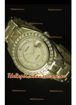 Rolex Day Date Swiss Timepiece in Stainless Steel Case  