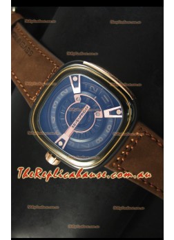 SevenFriday M2-2 in Black PVD Coated Casing - 1:1 Mirror Quality 