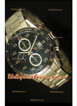 Tag Heuer Carrera Calibre 1887 Black Dial Timepiece - 1:1 Mirror Replica 