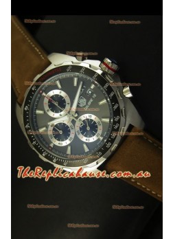 Tag Heuer Calibre 16 Stainless Steel Timepiece in Grey Dial