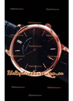 A.Lange Sohne Saxonia Thin Pink Gold Swiss Replica Timepiece 