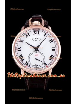 Chopard Louis-Ulysse The Tribute Rose Gold White Dial Swiss Timepiece