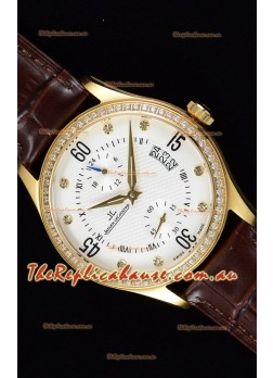 Jaeger LeCoultre Master Control Yellow Gold Swiss Replica Timepiece 
