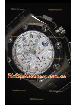 Audemars Piguet Royal Oak Offshore Juan Pablo Montoya Swiss Watch 3120 Movement White Dial - 1:1 Mirror
