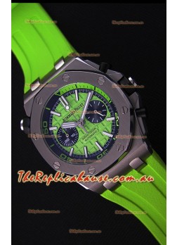 Audemars Piguet Royal Oak Offshore Diver Chronograph Swiss Quartz Replica Watch in Green
