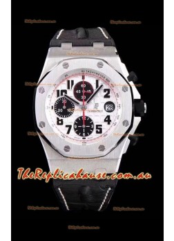 Audemars Piguet Royal Oak Offshore Chronograph Panda - 1:1 Mirror Ultimate Edition - Updated Version with 3126 Movement
