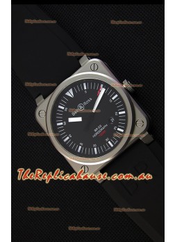 Bell & Ross BR03-92 Horograph Black Dial Swiss Rubber Strap 1:1 Mirror Replica Watch