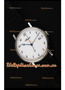 Breguet Classique 5177BB/29/9V6 Stainless Steel Watch with Roman Hour Markers