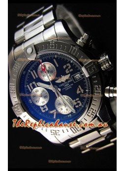 Breitling Skyland Avenger Chronograph Swiss Replica Watch Black Dial 1:1 Mirror Replica
