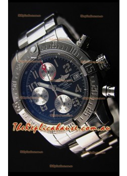 Breitling Skyland Avenger Chronograph Swiss Replica Watch Dark Grey Dial 1:1 Mirror Replica