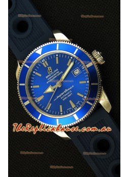 Breitling SuperOcean Heritage II B20 42MM Blue Dial Swiss Replica Watch - 1:1 Mirror Edition