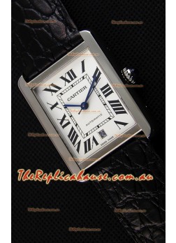 Cartier Tank Solo Swiss Automatic Watch in Steel Strap 31MM Wide 