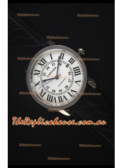Cartier "Ronde De Cartier" Stainless Steel Case Watch 