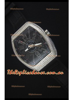 Franck Muller Vanguard Swiss Replica Watch in Stainless Steel Case