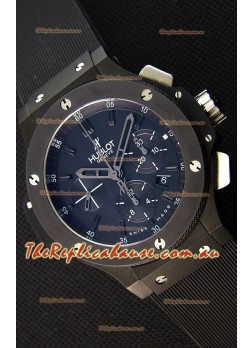 Hublot Big Bang All Black PVD Swiss Replica Watch : 1:1 Mirror Replica 