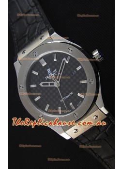 Hublot Classic Fusion Titanium Carbon Dial Swiss Replica Watch - 1:1 Mirror Replica