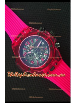 Hublot Big Bang Unico Red Sapphire Quartz Replica Watch 45MM