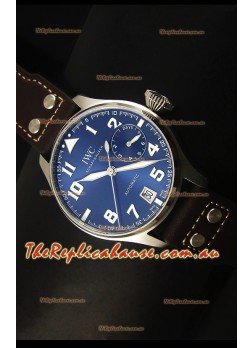 IWC Big Pilot - Functional Power Reserve Blue Dial 1:1 Mirror Replica Watch