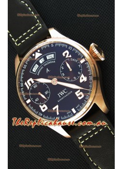 IWC Big Pilot Annual Calender Antoine de Saint Exupéry Brown Dial IW502706 1:1 Mirror Replica