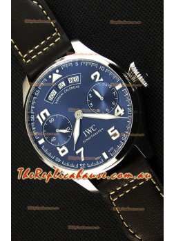 IWC Big Pilot Annual Calender Steel Blue Le Petit Prince Edition 1:1 Mirror Replica