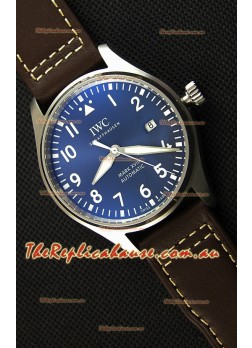 IWC Pilot's MARK XVIII IW327010 Steel Blue Dial Le Petit Prince Swiss Replica Watch 1:1 Mirror Edition