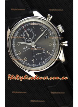 IWC Portugieser Chronograph Classic IW390302 Grey Dial Swiss Replica Watch 