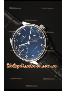 IWC IW500703 Portugieser Swiss 1:1 Mirror Replica Watch Black Dial - Updated 2016 Version