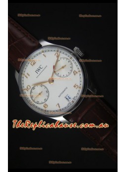 IWC IW500704 Portugieser Swiss 1:1 Mirror Replica Watch White Dial - Updated 2016 Version