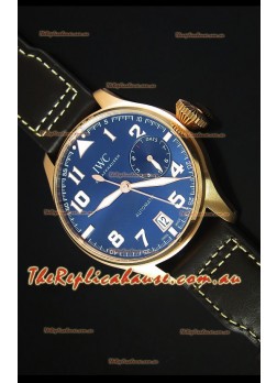 IWC Big Pilot Rose Gold - Functional Power Reserve 1:1 Mirror Replica Watch