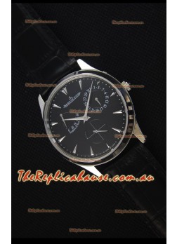 Jaeger-LeCoultre Master Ultra Thin Réserve De Marche Black Dial 1:1 Mirror Replica Watch