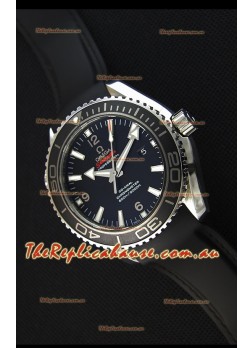 Omega Seamaster Planet Ocean Swiss Black Strap Replica 45MM 1:1 Ultimate Edition Watch 