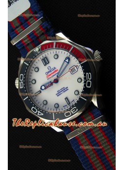 Omega Seamaster Diver 300M 007 Commander's Limited Edition Swiss 1:1 Mirror Replica Watch