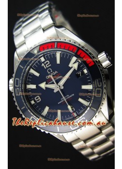 Omega Seamaster Planet Ocean Pyeong Chang 2018 Swiss Replica  1:1 Mirror Edition