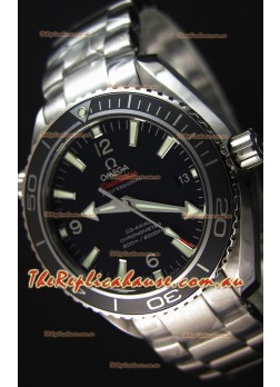 Omega Seamaster Planet Ocean Swiss Black Strap Replica 42MM 1:1 Ultimate Edition Watch 